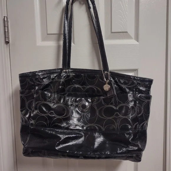 Coach  Patent Leather Bag - Picture 8 of 8